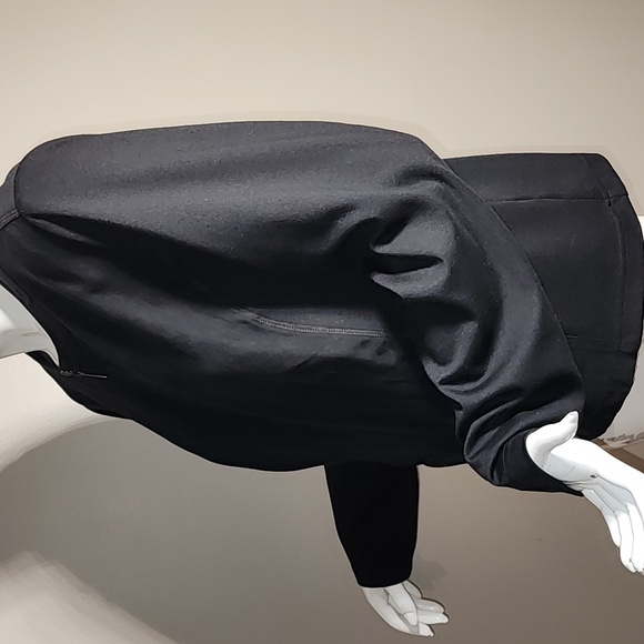 Studio works zip up black solid top - Picture 5 of 10